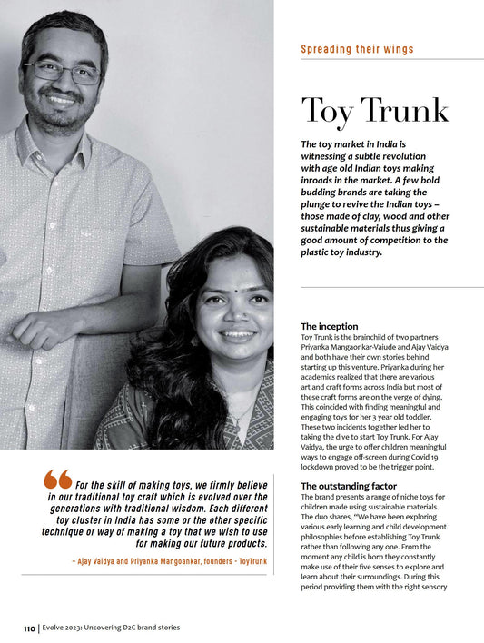Evolve: Uncovering D2C Brands Stories