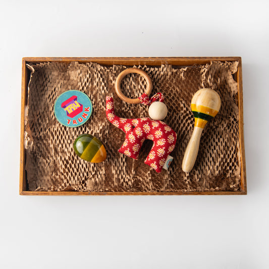 Wooden Jolly jingle box