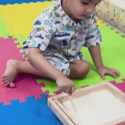 Montessori Giant Activity Box | Threading, Lacing, Scooping & Sorting | Multi-Skill Toy for Toddlers 1–3 Years