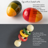 Wooden Egg Rattle & Dumbbell Rattle