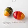 Wooden Egg Rattle (Set of 2)