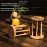 Wooden Rolling Rattle